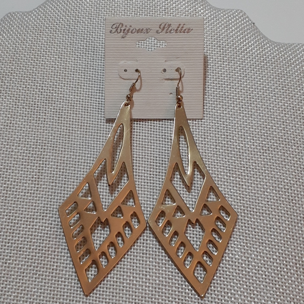 Bijoux Stella Jewelry Women's Goldtone Earrings.